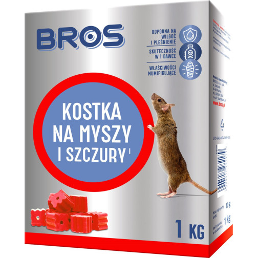 Kostka na myszy i szczury...