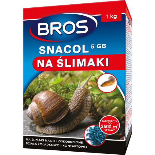 Snacol na ślimaki 1kg BROS