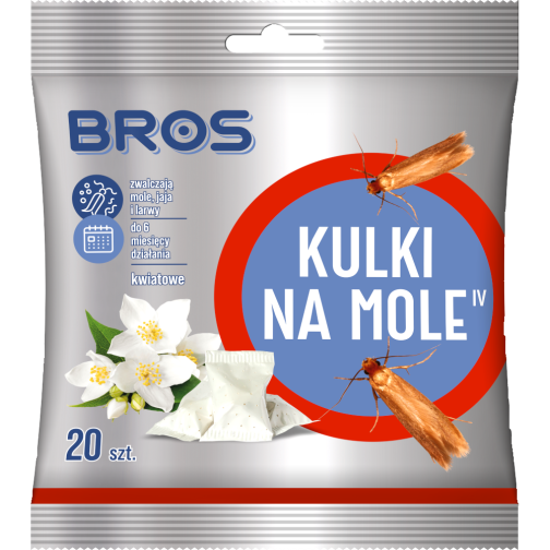 BROS Kulki na mole ZAPACH...