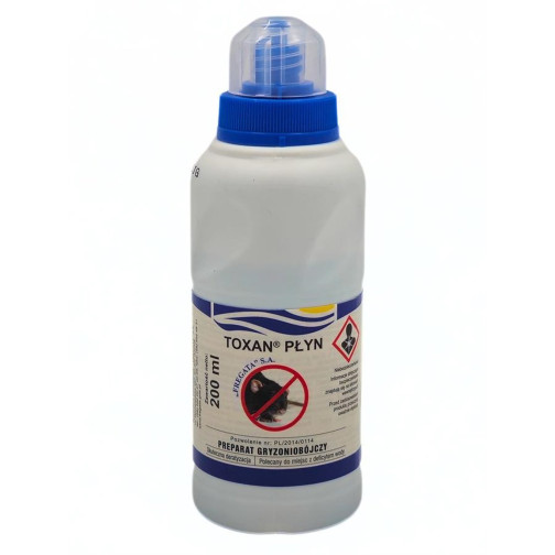 Płyn TOXAN na szczury 200ml