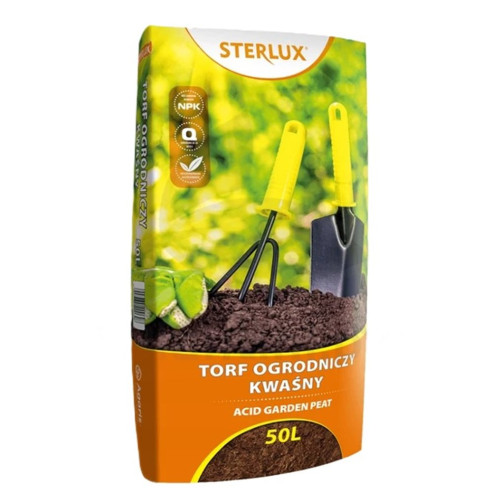 Torf kwaśny 3,5–4,5 pH 50L...