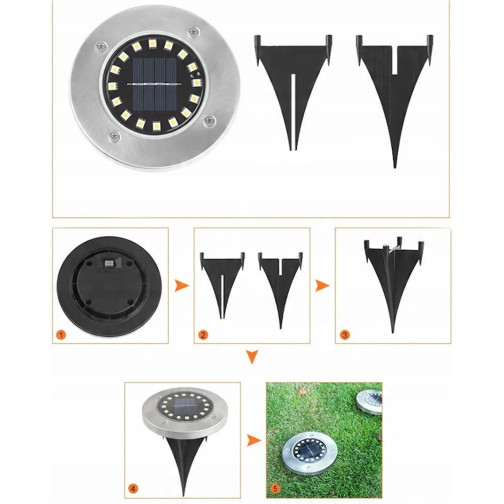 LAMPA SOLARNA GRUNTOWA...