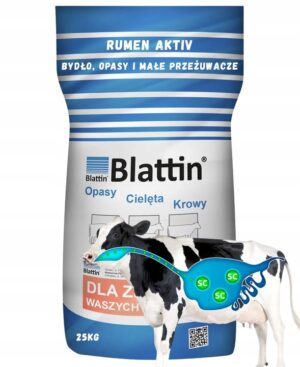 Mieszanka z aktywnymi drożdżami Rumen Aktiv 25kg