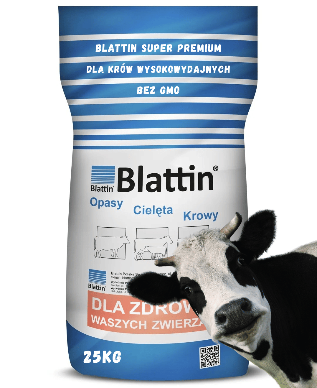 Mieszanka mineralno witaminowa dla krów mlecznych Super Premium bez GMO 25kg