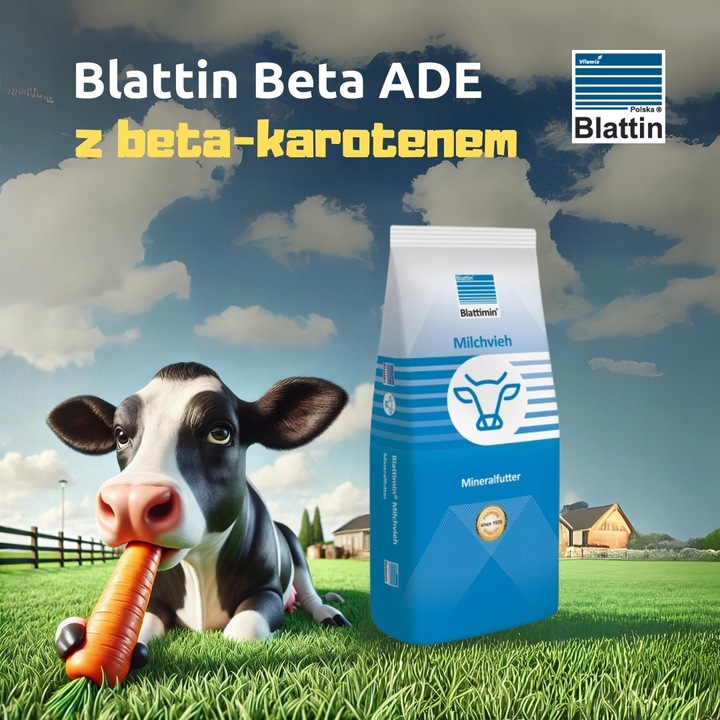Pasza z Beta Karotenem dla krów mleczych Beta ADE bez GMO 25kg - obrazek 2