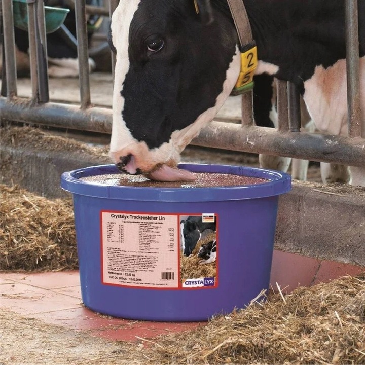 Lizawka dla krów zasuszonych Crystalyx Trockensteher Pre Calver 22,5kg - obrazek 2