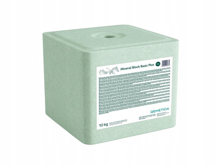 Lizawka Solna Zielona Mineral Block Basic Plus Cu 10kg