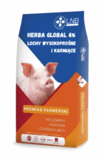 Pasza dla loch wysokoprośnych i karmiących Herba Global 4% 20kg