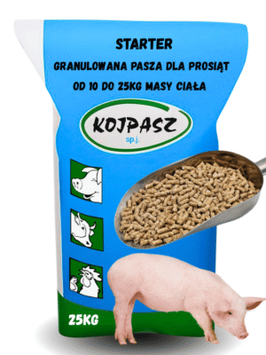 Pasza startowa dla prosiąt Starter Granulat 25kg