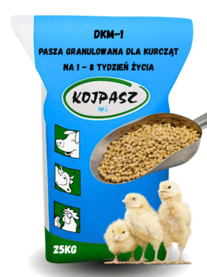 Pasza dla kurcząt na pierwsze dni życia DKM-1 Kruszonka 25kg