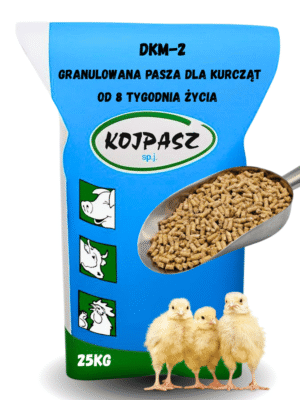 Pasza dla kurcząt od 8 tygodnia życia DKM-2 Granulat 25kg