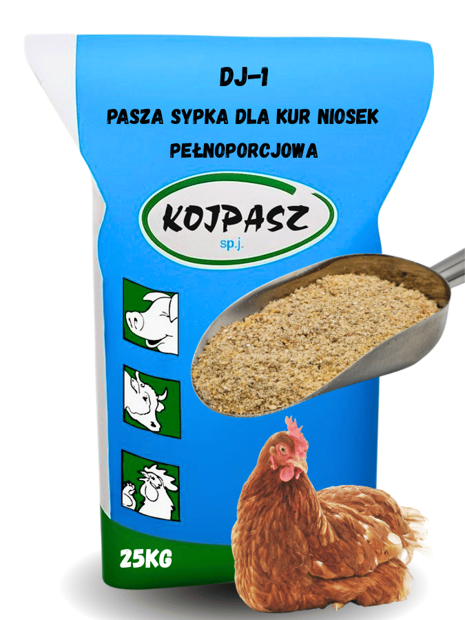 Pasza dla kur niosek DJ-1 Sypka 25kg
