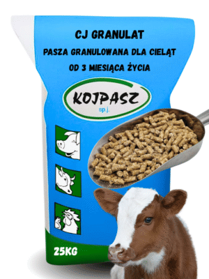 Pasza dla cieląt od 3 miesiąca życia CJ granulowana 25kg