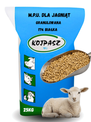 Pasza dla jagniąt z dużą zawartością białka granulat 25kg