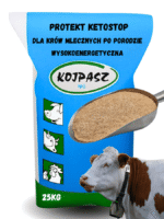 Wysokoenergetyczna pasza dla krów po porodzie Protekt Ketostop 20kg
