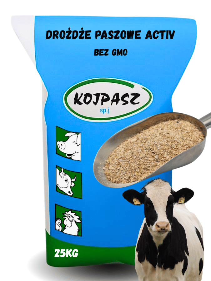 Drożdże paszowe Activ bez GMO 25kg