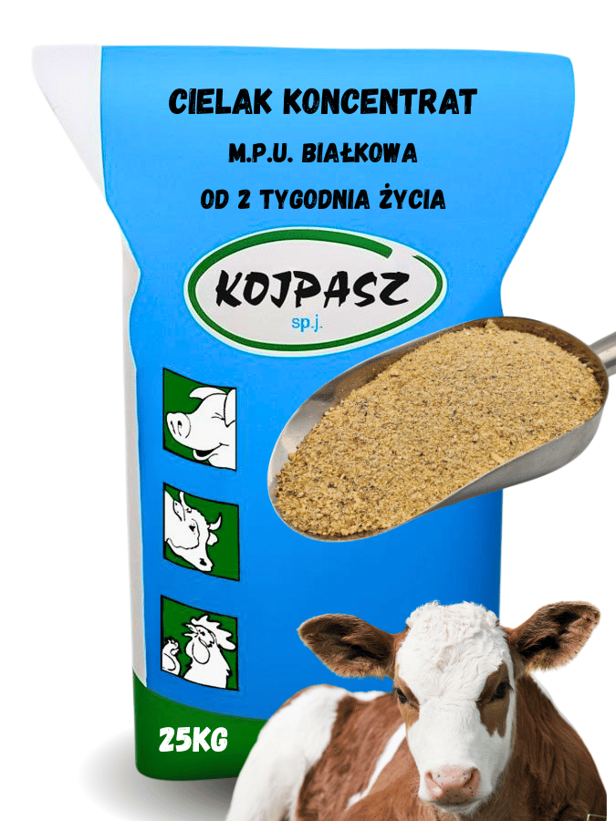Pełnoporcjowy koncentrat białkowy Cielak Koncentrat 25kg
