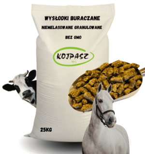 Wysłodki buraczane niemelasowane granulowane bez GMO 25kg