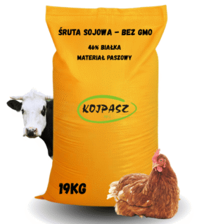 Śruta sojowa NON-GMO 46% białka 19kg
