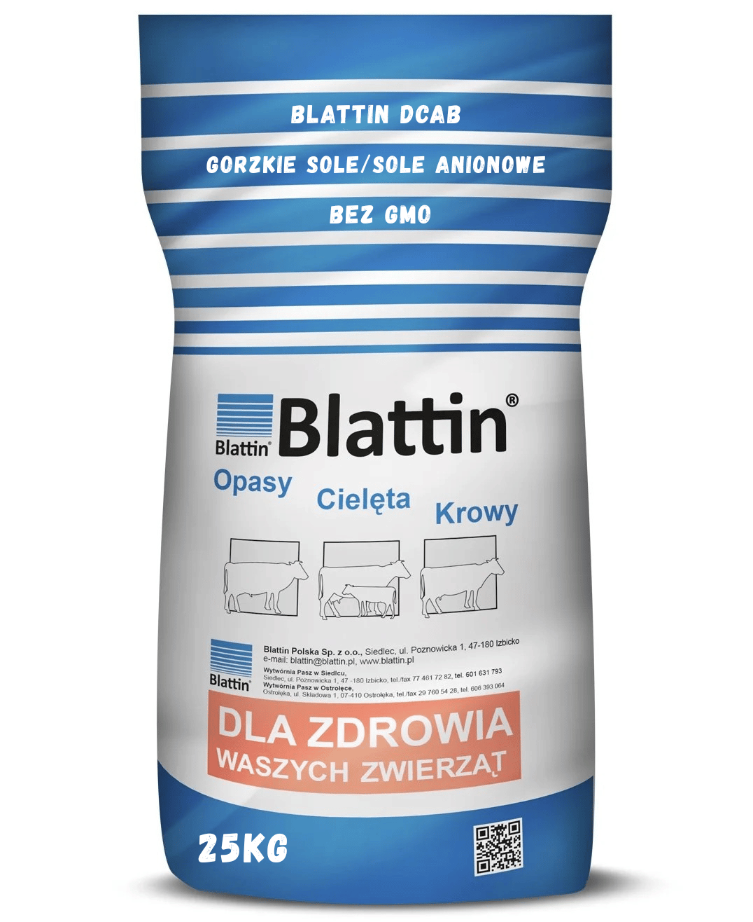 Blattin DCAB - Gorzkie Sole Non GMO 25kg