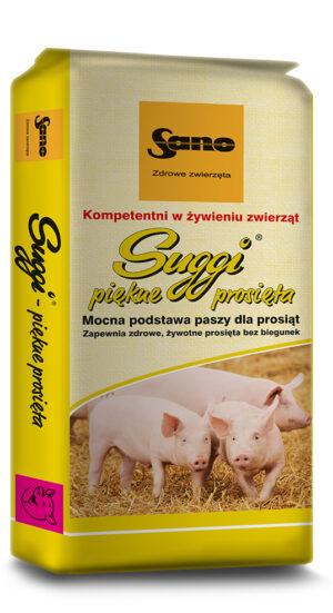 Sano Suggi - Koncentrat dla prosiąt na przyrosty 10% 25kg